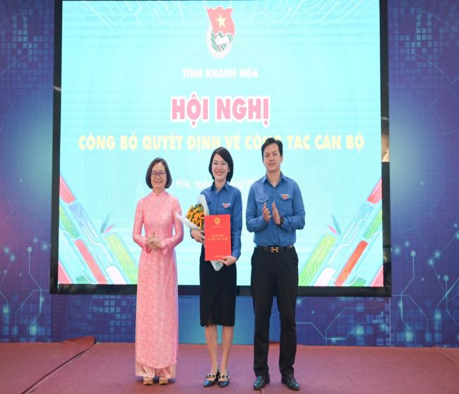 Chị Tô Thị Tuyết Ngân giữ chức Phó Bí thư Tỉnh đoàn Khánh Hòa